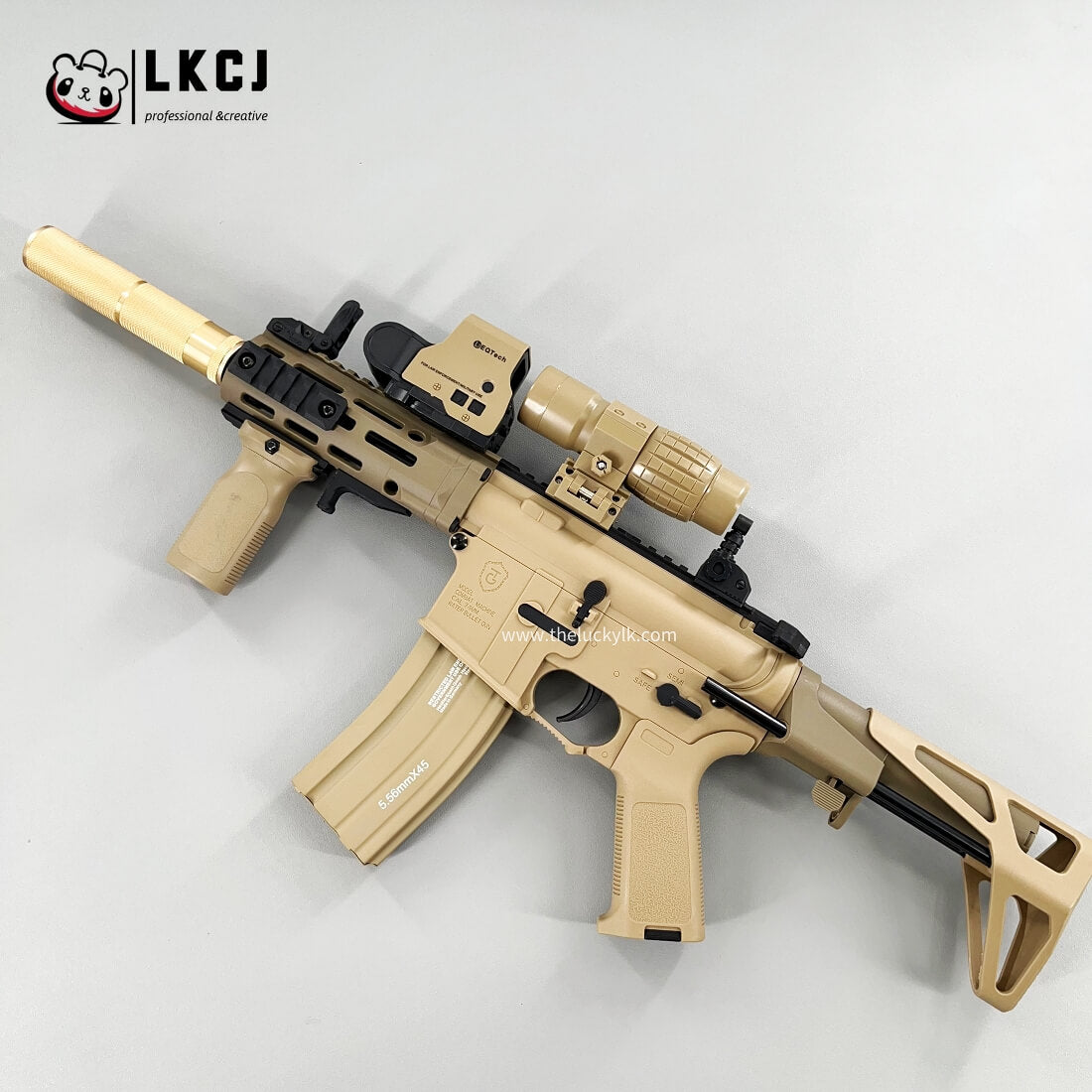 DD M4-PDW Gel Blaster High Speed Fire Mode With Metal Mag-Flagship