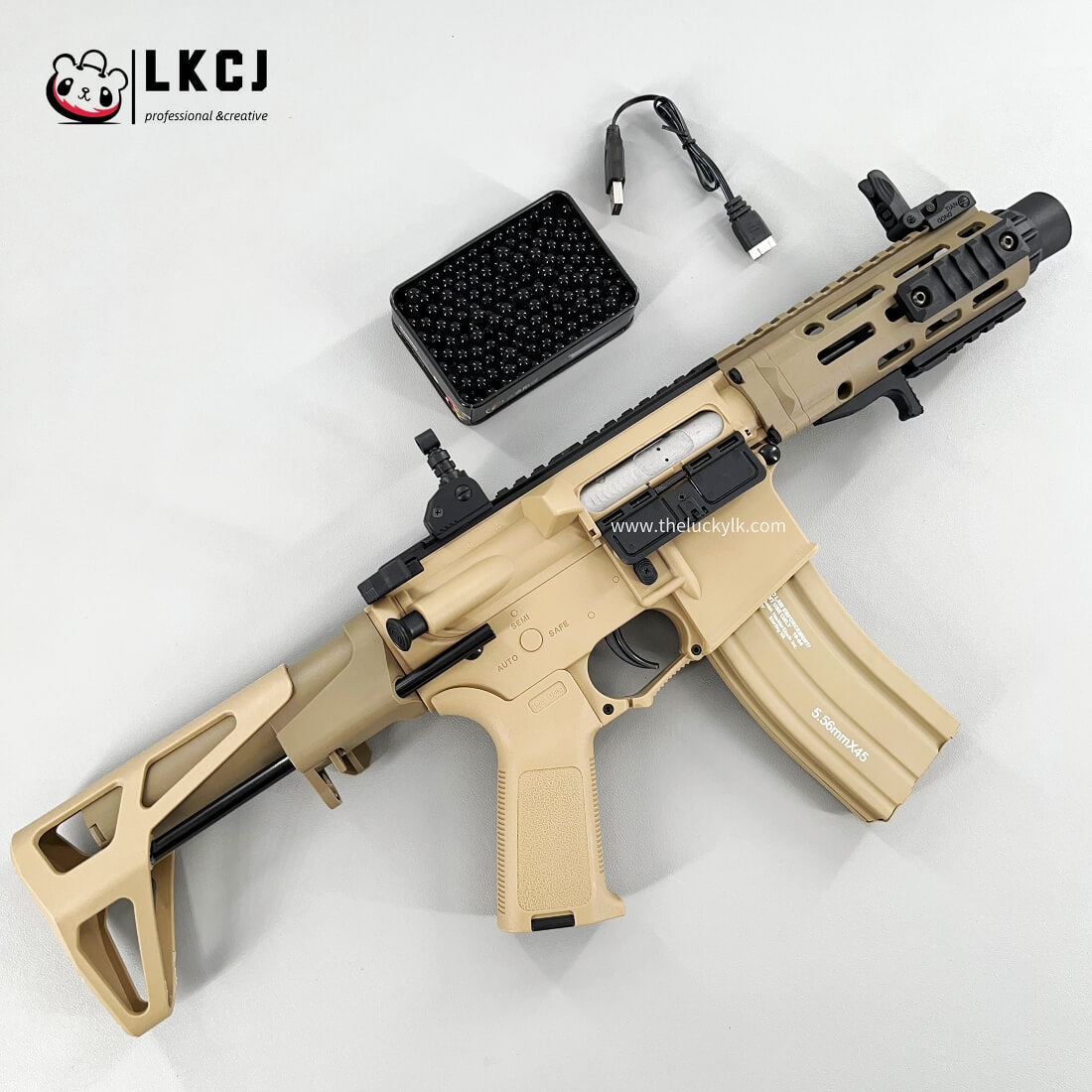 DD M4-PDW Gel Blaster High Speed Fire Mode With Metal Mag-Flagship